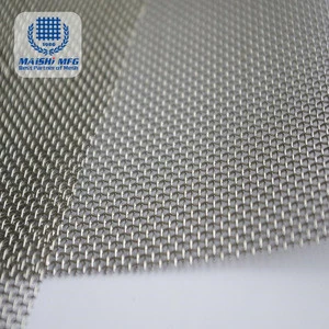 factory supply stainless steel woven filter wire mesh for filter