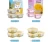 factory wholesale bowls feeding set silicone baby glass food container baby bowl set