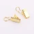 Import factory wholesale gold color small metal curtain clip for curtain rod accessories from China
