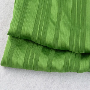 Factory Wholesale Woven Green 100 % Polyester Glitter Tulle Fabric