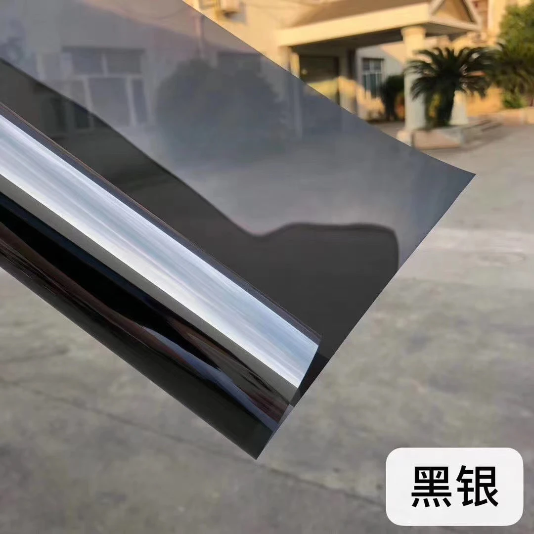 Fancy New Static Window Tint Film Black Glass Window Films Anti Building Solar Window Film