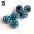 Import Fashion Crystal Ball Beads Crystal Beads For Hair Decoration Accessories With Pave Rhinestone from China