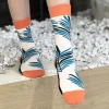 fashion flamingo women cotton socks wholesale