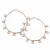 Import Fashion Gold Hoop imitation pearl Earring wholesale E0098 from China