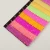 fashion net pink yellow fluorescent polyester fabric with glitter
