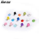 Fashion new design heart shape suspender garment clip on buttons