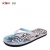 Import Fashionable printing logo rubber slipper Mens summer beach flip flops from China