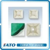FATO TM Self-adhesive Plastic Cable Tie Mount Cable Holder