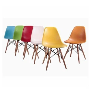Fine Modern Dinning Chair Wooden Legs Plastic Dinner Kitchen Dining Chairs For Sale