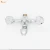 Import FIRMER high quality brass dual handle bath tap bathtub shower faucet from China