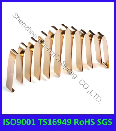 flat wire forming spring