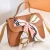 Import FLB141 small fashion wholesale handbags ladies purses and handbags with scarf from China