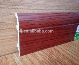 floor skirting board, wood plastic profile