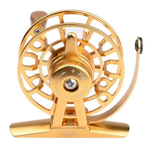 Fly Fishing Reels CNC-machined Large Arbor Fly Reel 2+1BB 1:1 For Trout Fishing Accessories