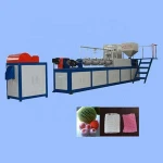 Foaming net production machine