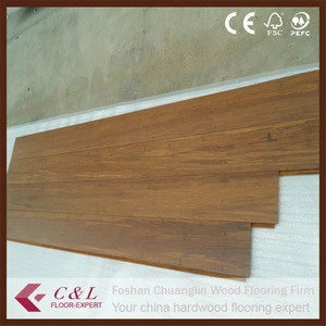 Foshan stock wholesale strand woven bamboo flooring