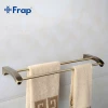 Frap Bronze Aluminum Double Towel Bars Wall Mounted 55mm Towel Hanger F1409