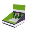 Free New Custom Design High Quality Promotion Recyclable Pop Counter Cardboard Book Display Stands