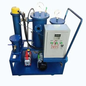 Free shipping by sea to port  vaccum engine Transformer lubricating oil purifier machine