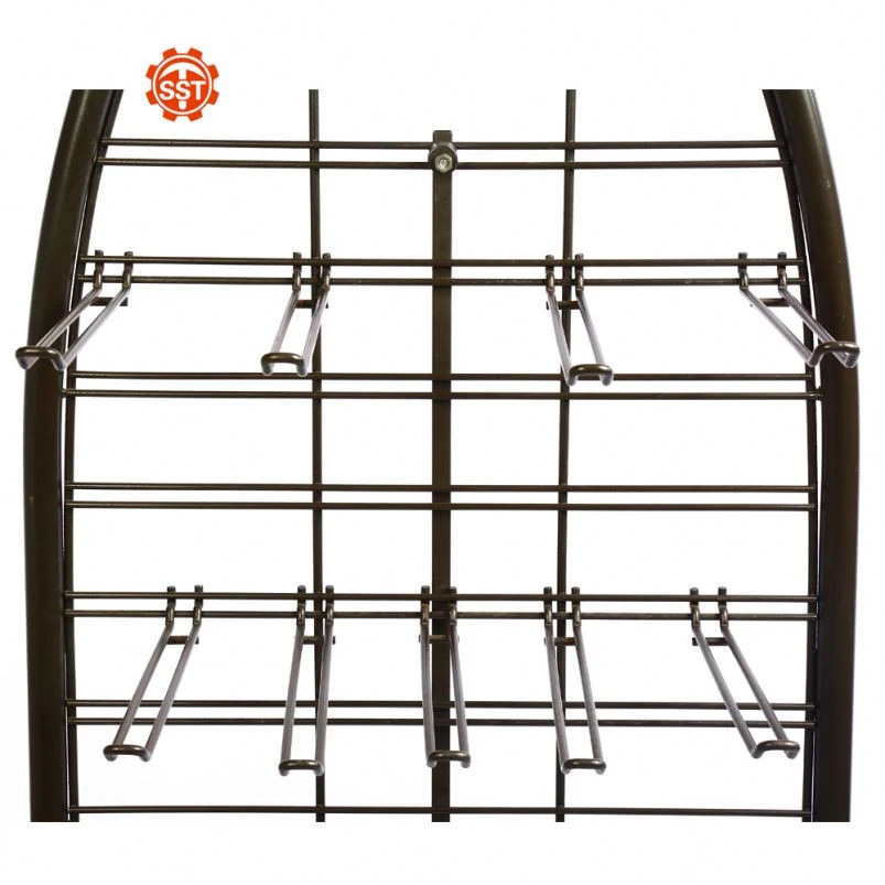 Buy Free Standing Display Wire Racks Metal Hanging Socks Display Racks ...