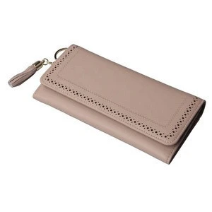 From china supplier new best sell products genuine leather women wallet