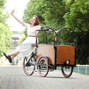 From original manufacture 3 wheel electric bike cargo trailer bicycle for sale