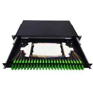 FTTH fiber Optic patch panel/Termination Box/ODF for SC/FC/ST/LC adapters