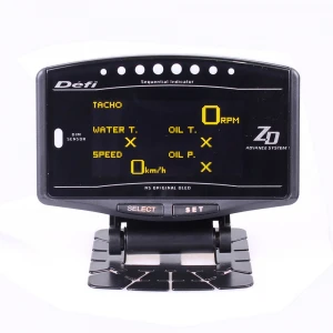 Full Kit Sports Package 10 in 1 BF CR C2 DEFI Advance ZD Link Meter Digital Auto Gauge With Electronic Sensors