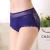 Import Full lace triangle pants fat plus size fat girl high waist panties lace sexy transparent unmarked women panties from China