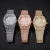 Import Fully Rhinestone Hip Hop Watch Men Luxury Bling Iced Out Gold Pink Silver Wrist Watches from China