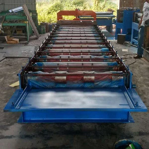 Functional building material roof tile 840 roll forming machine