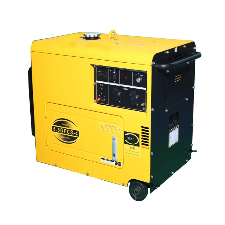 FW-7500S  generator diesel portable diesel generator power plant  7KW