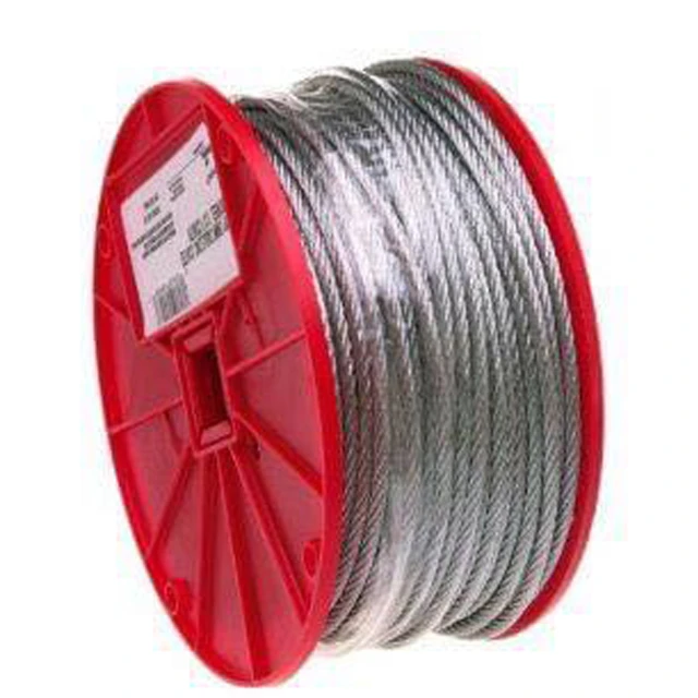 Galvanised steel wire rope sling 7x19
