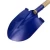 Import garden use kids round spade special size shovel 2pc metal digging spade from China