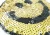 Import Garment Accessories Smile Emoji Embroidered Metallic Gold Sequin Patch from China