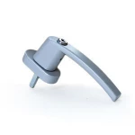 Germany UK market PVC door window handle with key lock