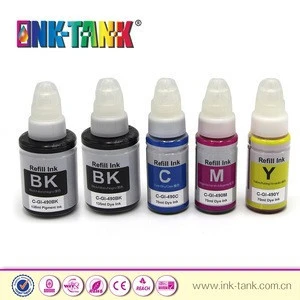 GI-490 ink bottle for use in canon Refillable Ink Tank Wireless All-In-One printer G3400 / G4400