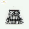 Girl Kids Uniform School Pleated Mini Skirt Womens Plaid Skirts Custom Uniform