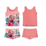 Girls Underwear Cute Cartoon Child's Panties Boxers Briefs Shorts Children Pants For Baby pajamas sets 2PCS/Set