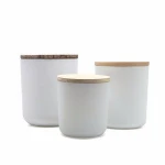 glass candle tumbler for candles with lid candle holder