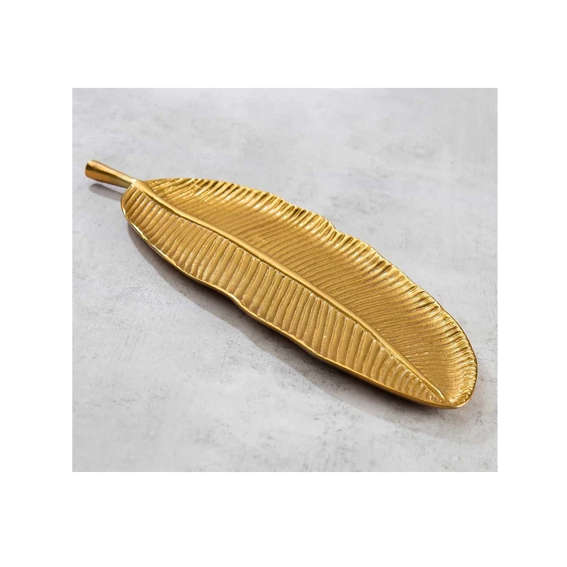 Gold Leaf Sizzler Serving Platter