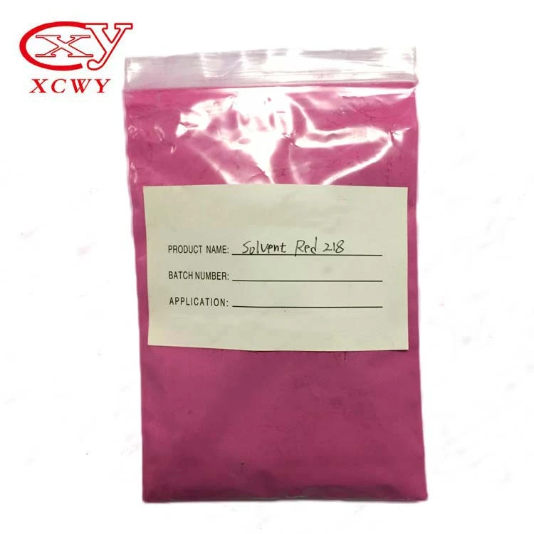 Good heat resistance solvent red 218 dye for plastic