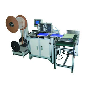 Good Machinery>>Printing Machine>>Post-Press wire binding equipment, double loop o machine,key machine for notebooks