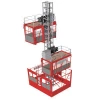 good quality construction lifter, double cages construction hoist