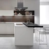 Good Quality European Style Custom Open Modern Kitchen Cabinet White Modular mdf kitchen cabinet kitchen furniture