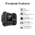 Import GPS Wifi Car Dash Camera Front and Inside HD 1080P +1080P Dual Camera Car DVR in Car Black Box from China