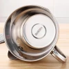 Gravy Oil Soup Fat Separator Grease Oiler Filter Strainer Bowl 304 Stainless Steel Kitchen Creative Tableware
