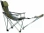 Import Green color high quality folding camping beach chair with footrest from China