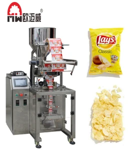 Guangdong factory Low price Plastic film pillow bag filling sealing small food packaging snack packing machine