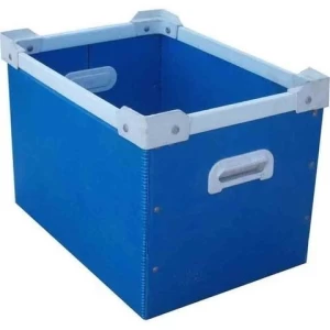 Guangmei custom pp plastic storage crates 25 kg capacity with lids